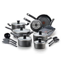 Initiatives 18 Piece Aluminum Nonstick Cookware Set & Cooking Utensils