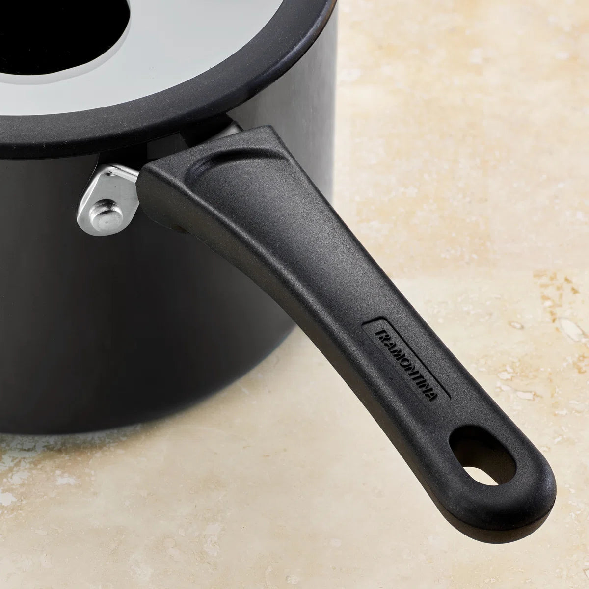 Aluminum Non Stick Sauce Pan 6 Pc Nesting Set