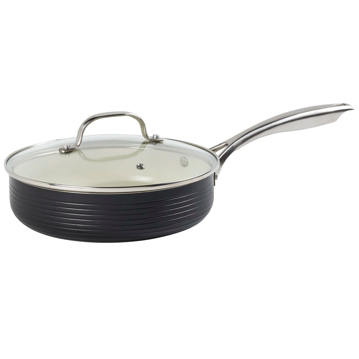 Monaco Cookware 10 - Piece Non-Stick Aluminum Cookware Set