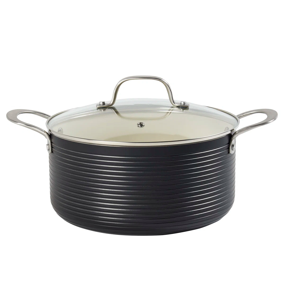 Monaco Cookware 10 - Piece Non-Stick Aluminum Cookware Set